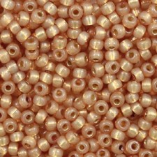 Miyuki rocailles Perlen 8/0 - Duracoat silverlined dyed topaz gold 8-4243